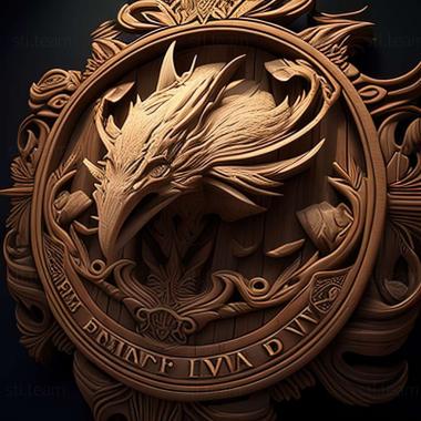 3D model Final Fantasy XIV A Realm Reborn game (STL)